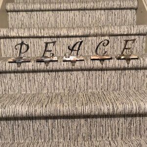 PEACE Stocking Holders